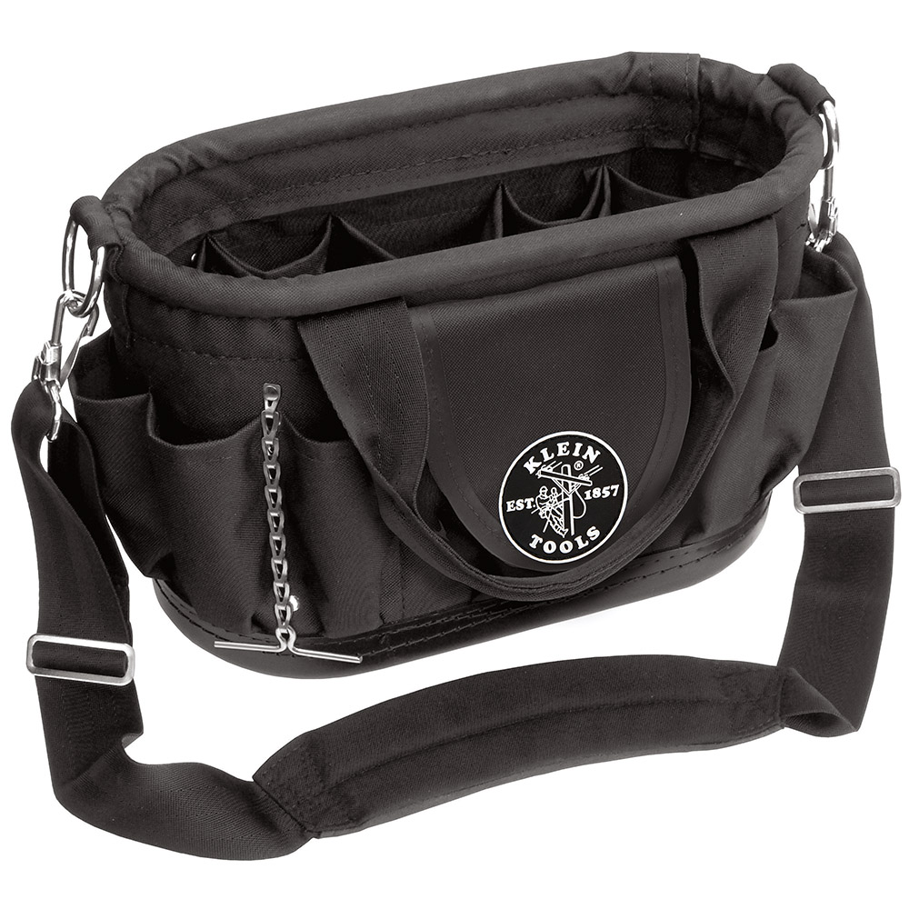 Klein Tools 17 Pocket Tool Tote with Tape Thong from Columbia Safety