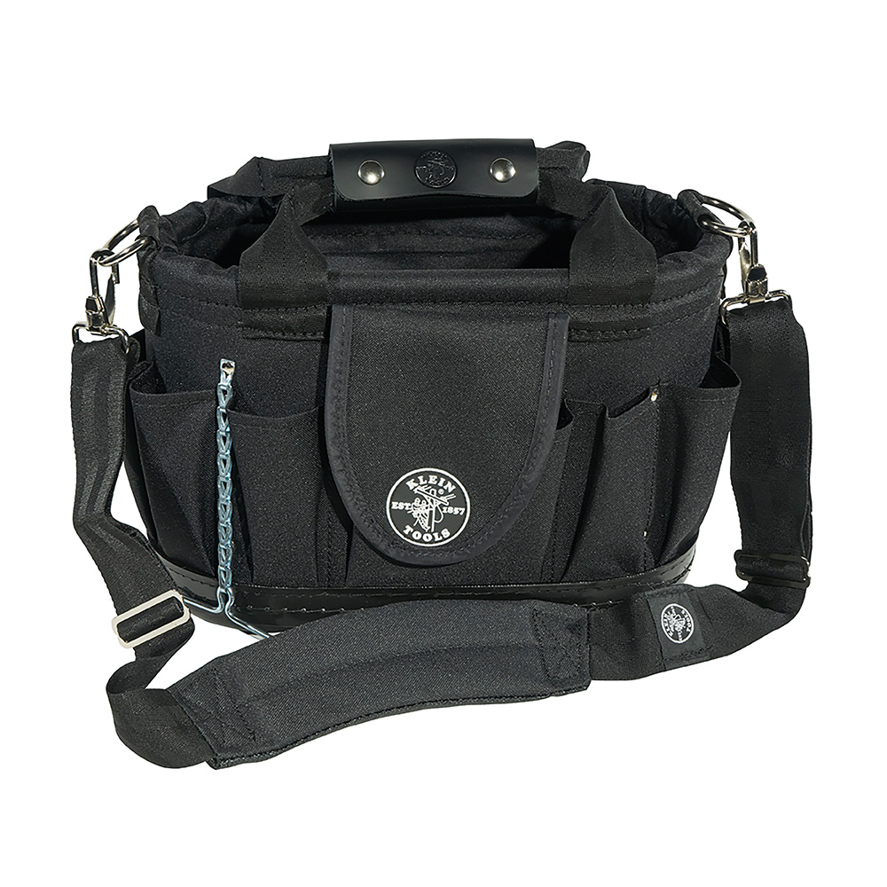 Klein Tools 17 Pocket Tool Tote with Tape Thong from Columbia Safety