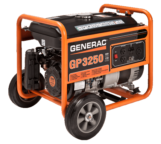 Generac GP Series 3250 Portable Generator from Columbia Safety