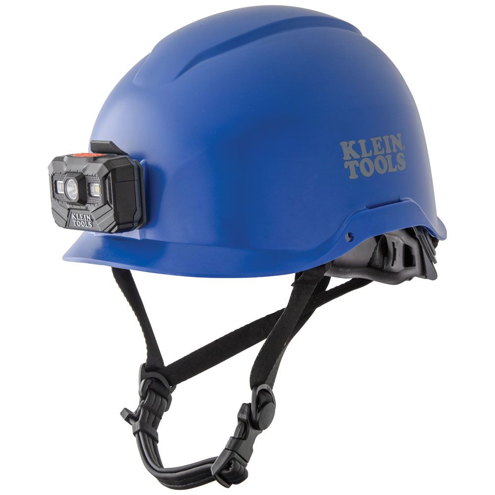 Klein Tools Safety Helmet with Headlamp from Columbia Safety