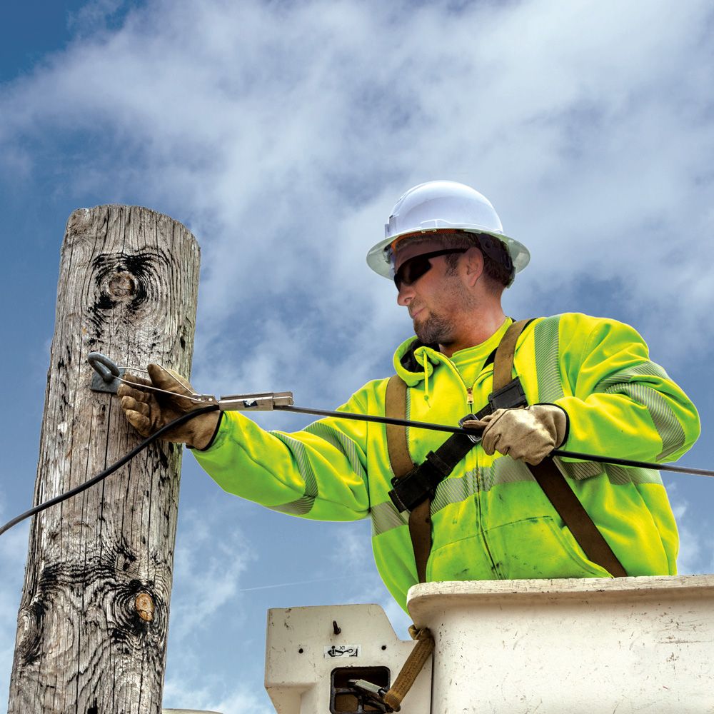 Klein Tools Full Brim Hard Hat from Columbia Safety