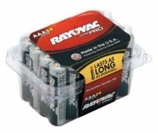 Rayovac Ultra Pro AAA Alkaline Batteries from Columbia Safety