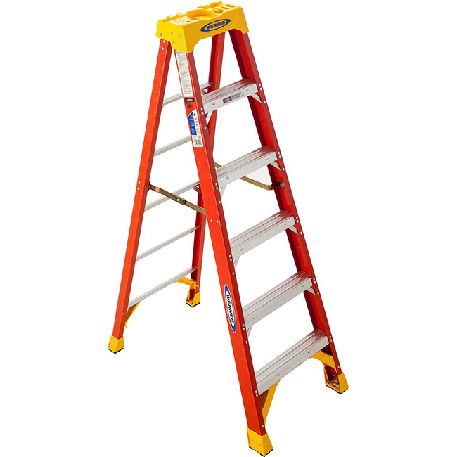 Werner Fiberglass Step Ladders from Columbia Safety