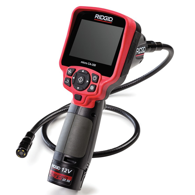 Ridgid Micro CA-350 Handheld Inspection Camera from Columbia Safety