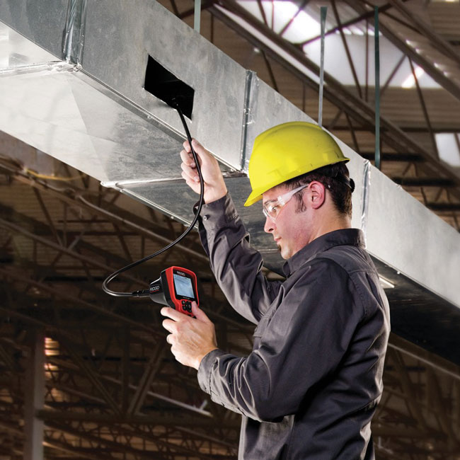 Ridgid Micro CA-350 Handheld Inspection Camera from Columbia Safety