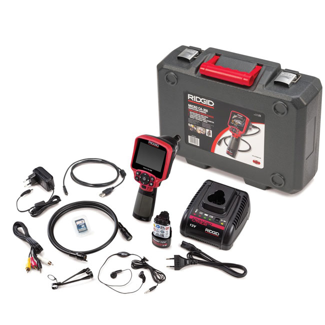 Ridgid Micro CA-350 Handheld Inspection Camera from Columbia Safety