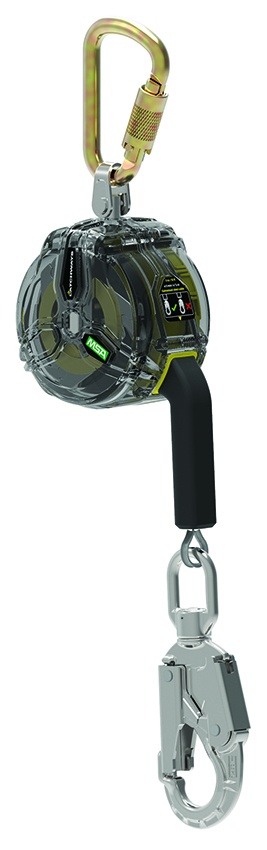 MSA V-TEC Single-Leg 10 FT Cable PFL from Columbia Safety