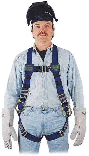 Miller Lightweight Welder Harness with Side D-Rings from Columbia Safety