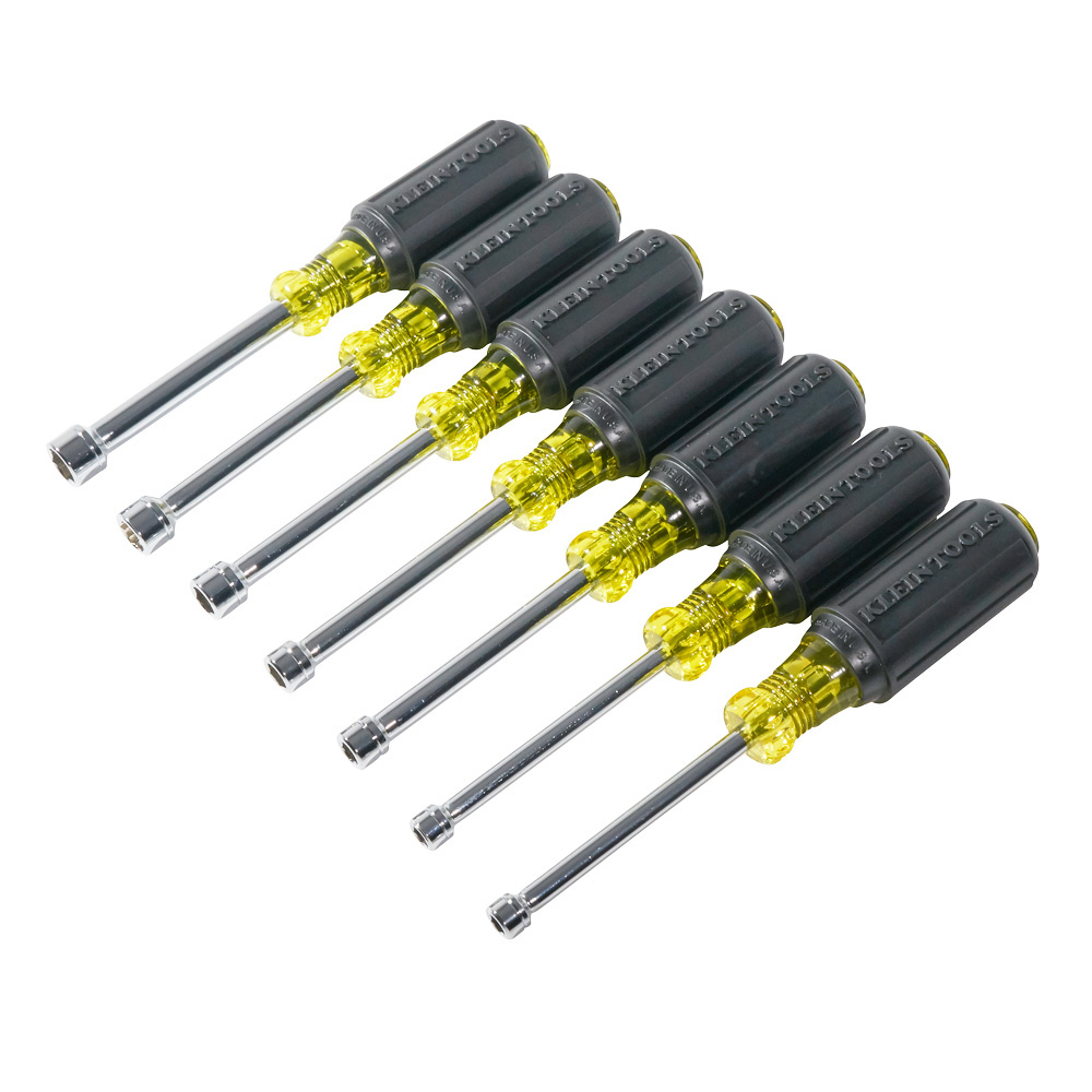 Nut Driver Set, Metric Nut Drivers, 3-Inch Shafts, 7-Piece from Columbia Safety