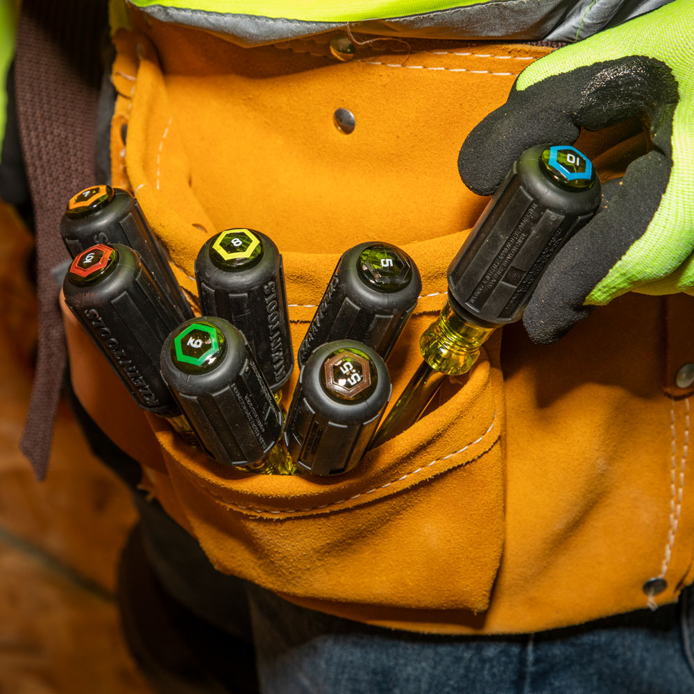 Nut Driver Set, Metric Nut Drivers, 3-Inch Shafts, 7-Piece from Columbia Safety