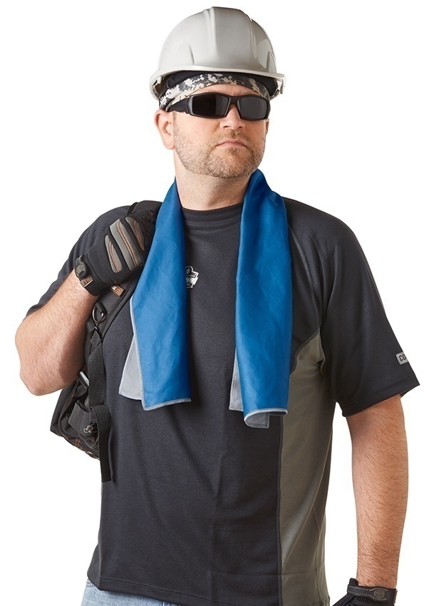 Ergodyne 6602MF Chill-Its Evaporative Microfiber Cooling Towel from Columbia Safety