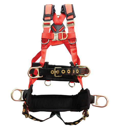 66630, 6 D-Ring EagleTower QC Harness from Columbia Safety