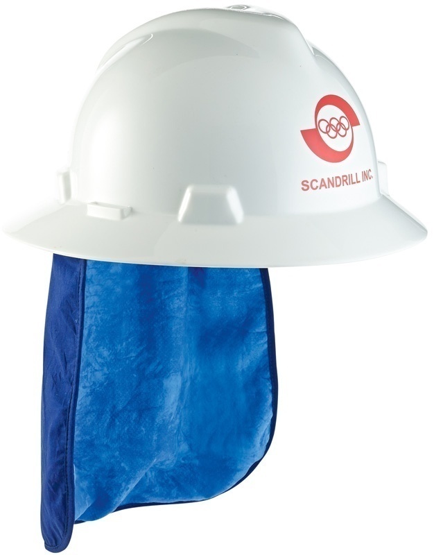 Ergodyne Chillits Hard Hat Neck Shade with Cooling Towel