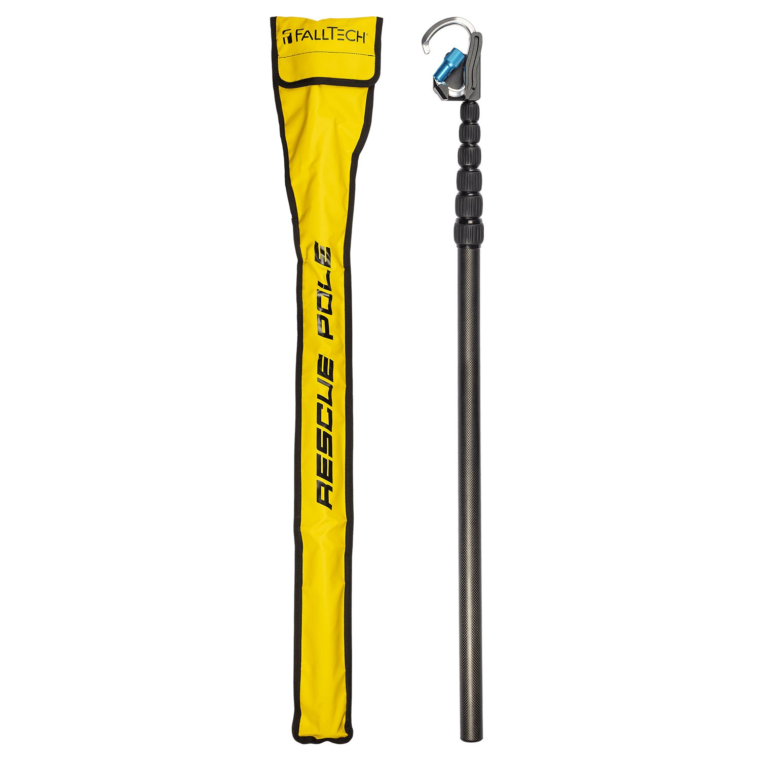 FallTech Adjustable-Reach Rescue Pole with Carabiner from Columbia Safety