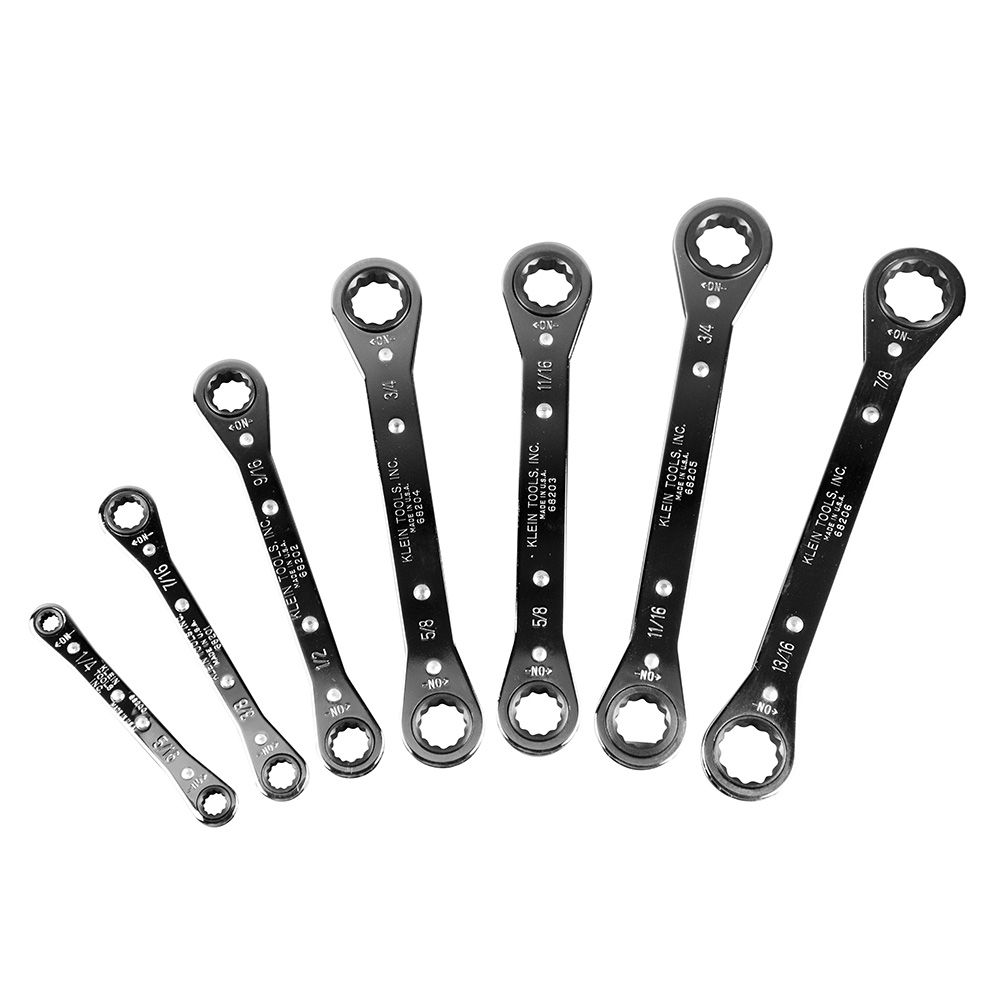 Klein Tools Ratcheting Box Wrench 7-Piece Set from Columbia Safety