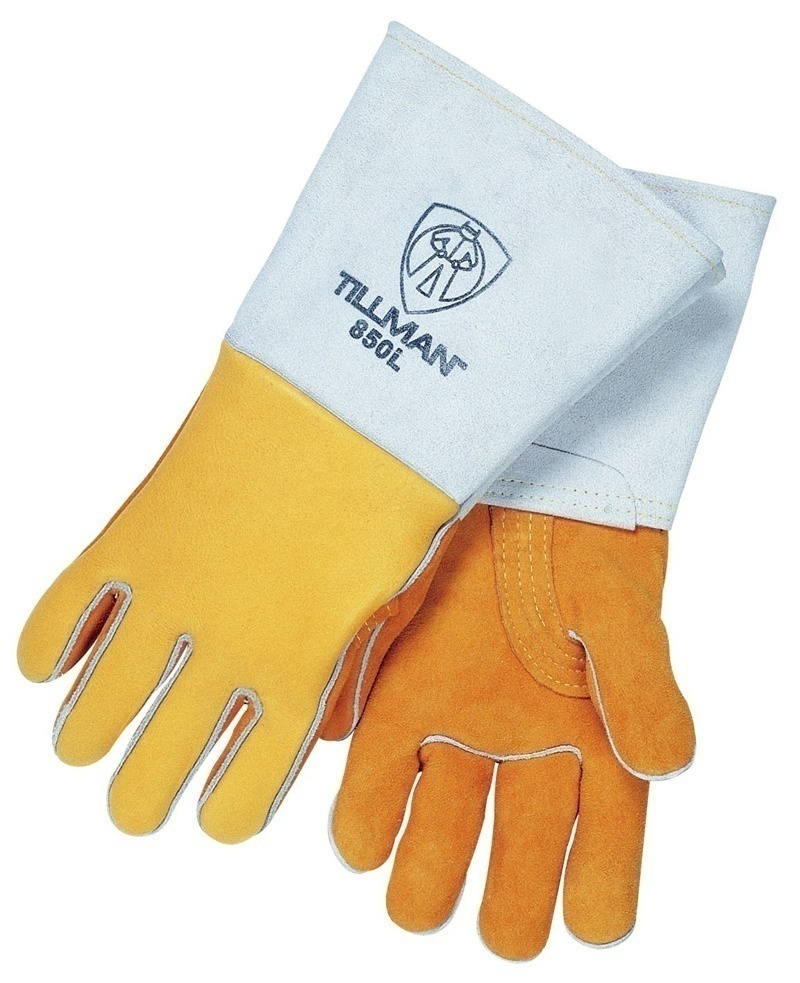 Tillman 850 Gold Elk Skin Premium Welding Gloves from Columbia Safety