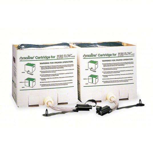 Honeywell Eyewash Cartridge: 3.5 gal Cap, Fendall Pureflow 1000/Eyesaline, Fendall 1000 from Columbia Safety