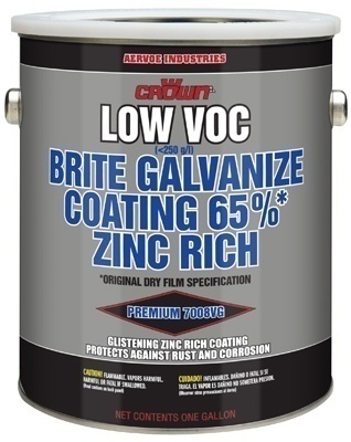 7008VG Crown Low VOC Brite Galvanizing Coating - 1 Gallon from Columbia Safety