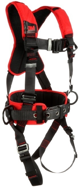 Protecta Comfort Construction Style Positioning/Climbing Harness with Pass-Thru Chest from Columbia Safety