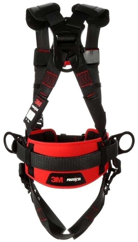 Protecta Construction Style Positioning Harness with Mating, Pass-Thru, & Tongue Buckles from Columbia Safety