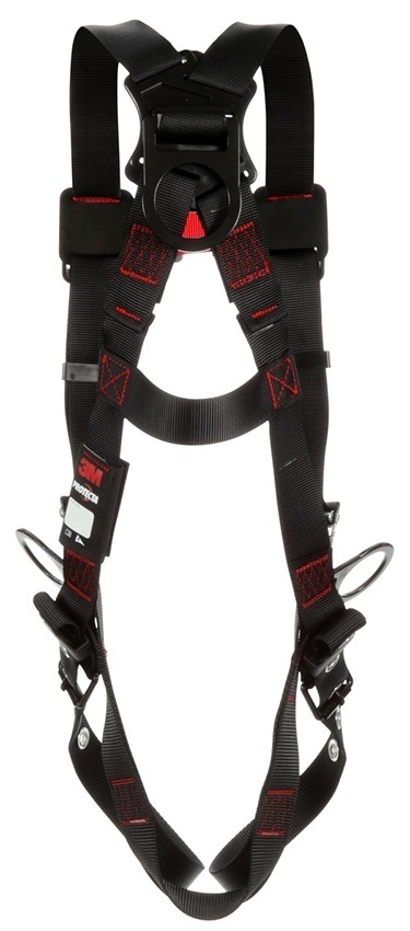 Protecta Vest-Style Positioning Harness with Mating, Pass-Thru, & Tongue Buckles from Columbia Safety