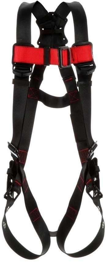 Protecta Vest-Style Harness with Mating, Pass-Thru, & Tongue Buckles from Columbia Safety