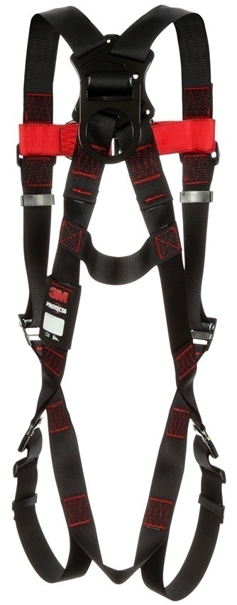 Protecta Vest-Style Climbing Harness with Mating & Quick Connect Buckles