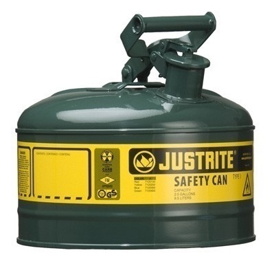 Justrite Type 1 Steel Safety Can - 1 Gallon Red from Columbia Safety