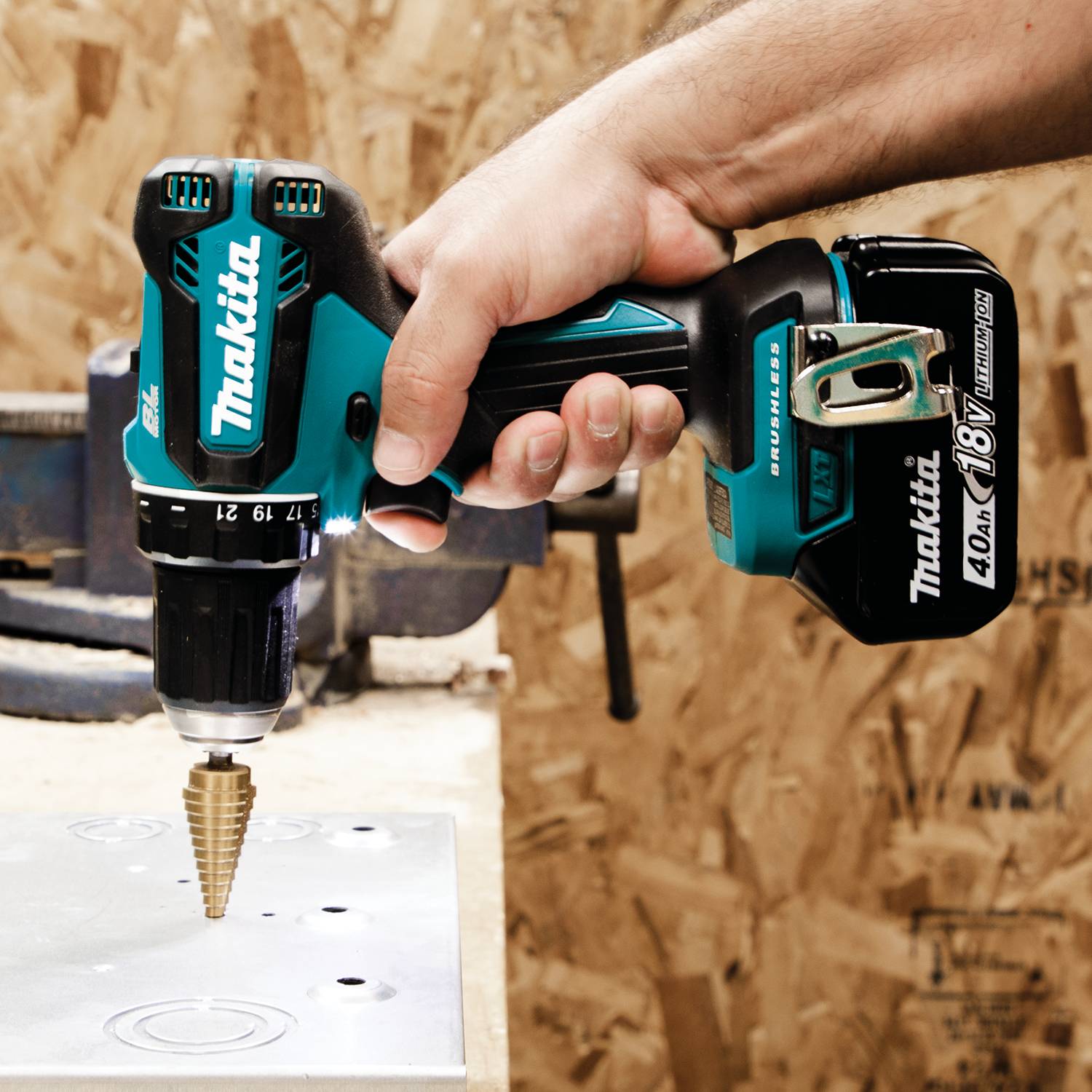 Makita Lithium Ion Brushless Cordless 1/2 Inch Driver Drill Kit from Columbia Safety