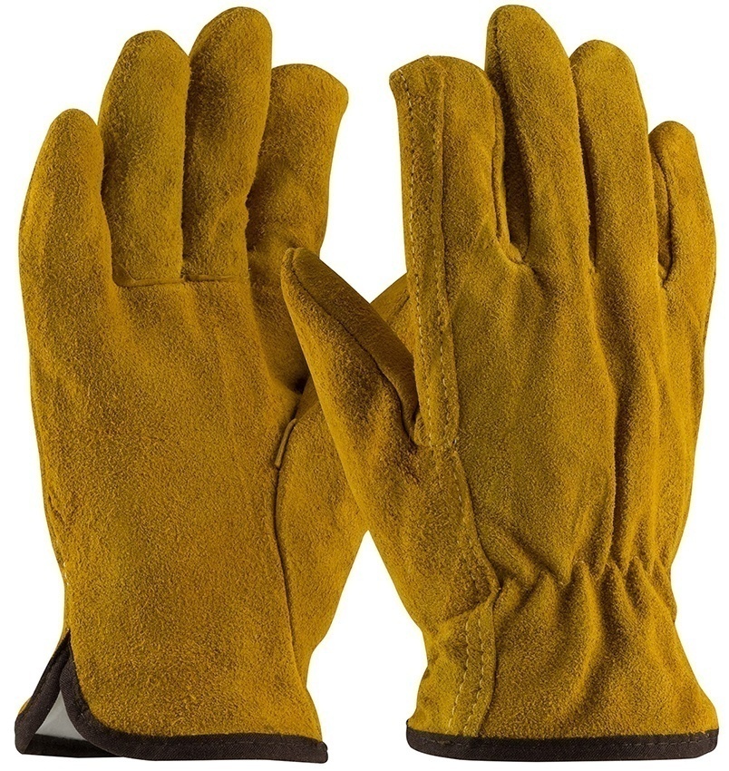 PIP Regular Grade Top Grain Cowhide Leather Glove with White Thermal Lining and Straight Thumb (Dozen) from Columbia Safety