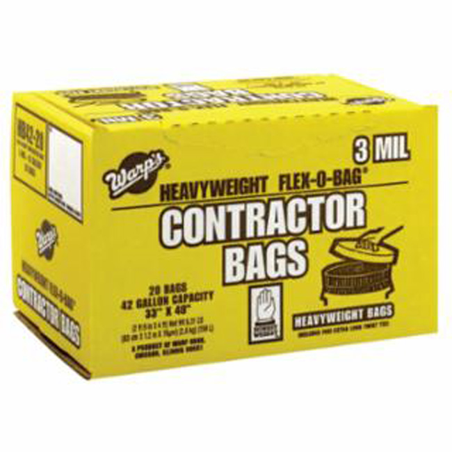 Flex-O-Bag Trash Can Liners from Columbia Safety