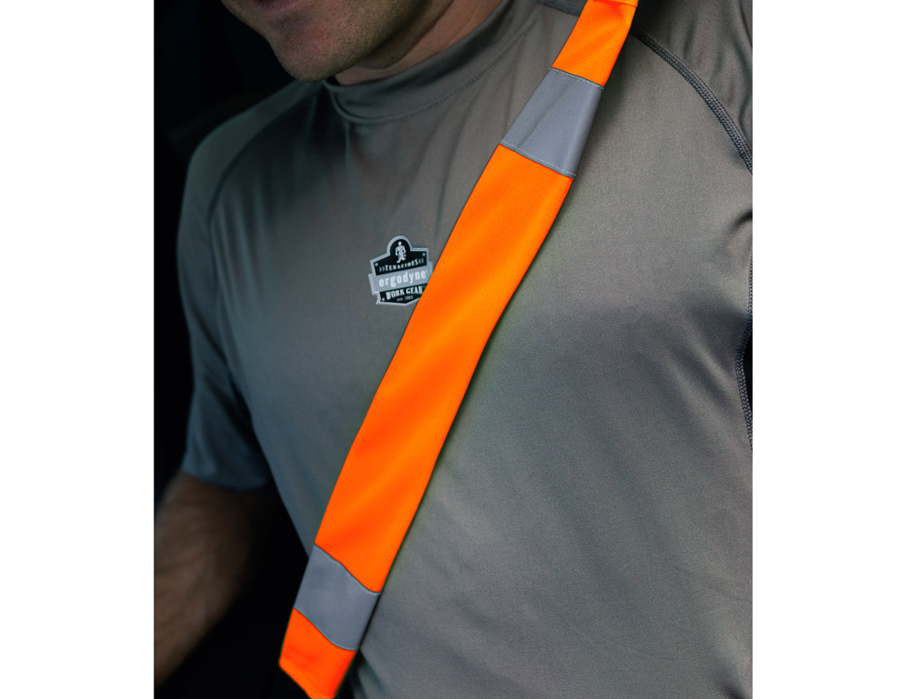 Ergodyne 8004 Hi-Vis Seat Belt Cover from Columbia Safety