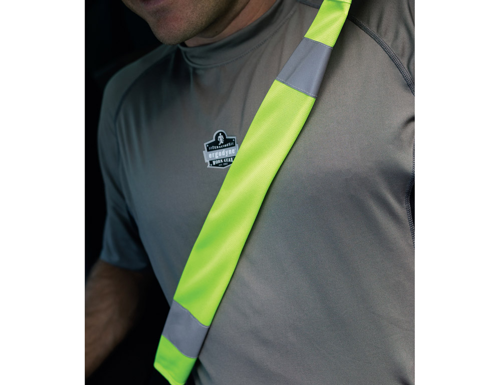 Ergodyne 8004 Hi-Vis Seat Belt Cover from Columbia Safety