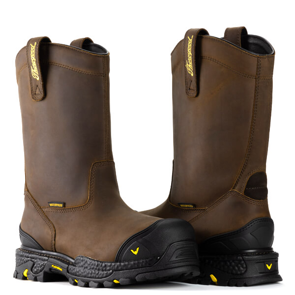 Thorogood Infinity FD Series 11 Inch Studhorse Waterproof Safety Toe Pull-On Wellington Boots from Columbia Safety