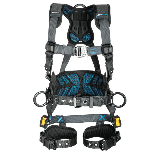 Falltech FT-One 3 D-Ring Belted Construction Harness from Columbia Safety
