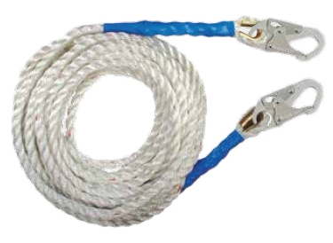 FallTech Polyester Rope Lifeline With Snaphook Ends from Columbia Safety