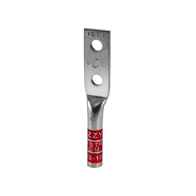 Izzy 2 Hole #8 Stranded Wire Lug (50 Pack) from Columbia Safety