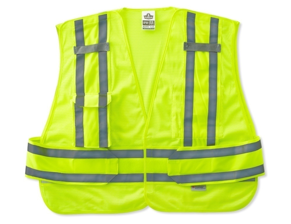 Ergodyne Orange 8244PSV Expandable Public Safety Vest from Columbia Safety