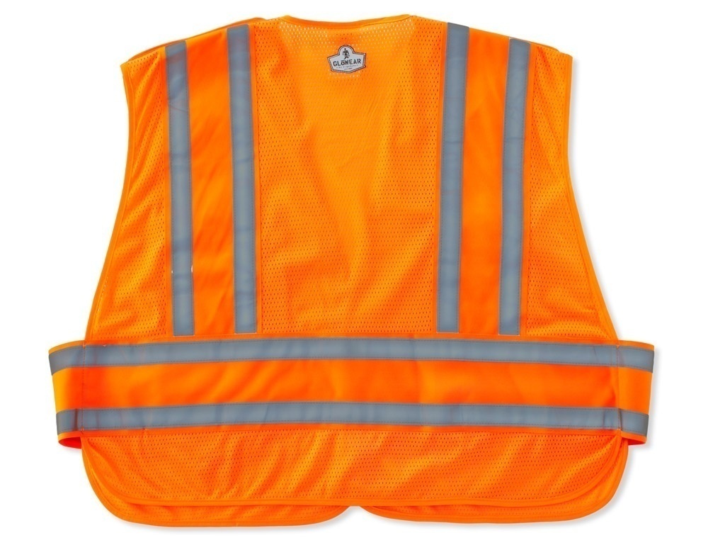 Ergodyne Orange 8244PSV Expandable Public Safety Vest from Columbia Safety