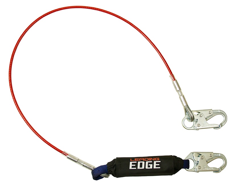 FallTech 8354LE Leading Edge Restraint Lanyard with Snap Hooks from Columbia Safety