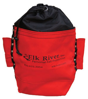 Elk River Canvas Bolt Bag with Drawstring and Belt Tunnel from Columbia Safety