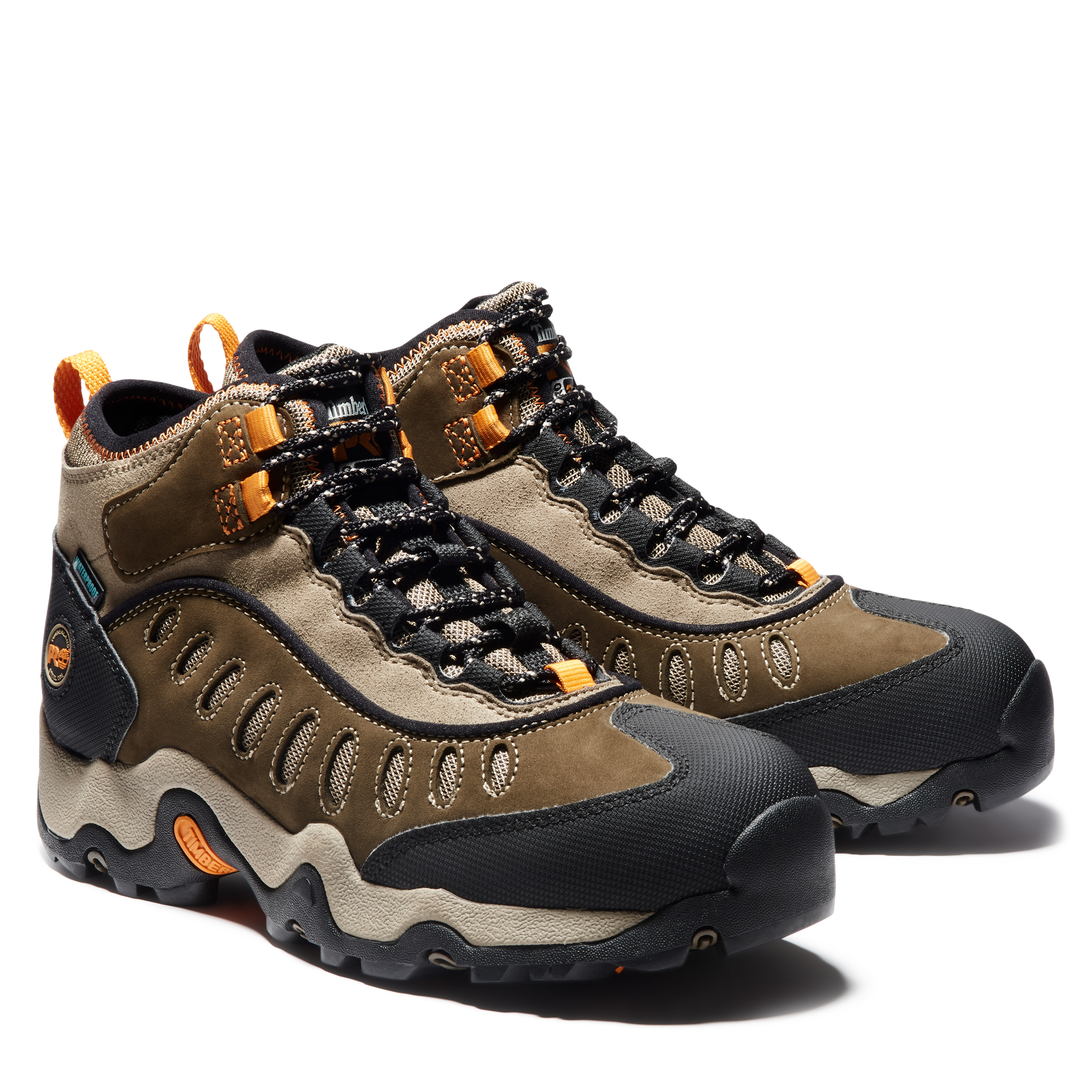 Timberland PRO Men's Mudslinger Steel Toe Waterproof Work Boots from Columbia Safety