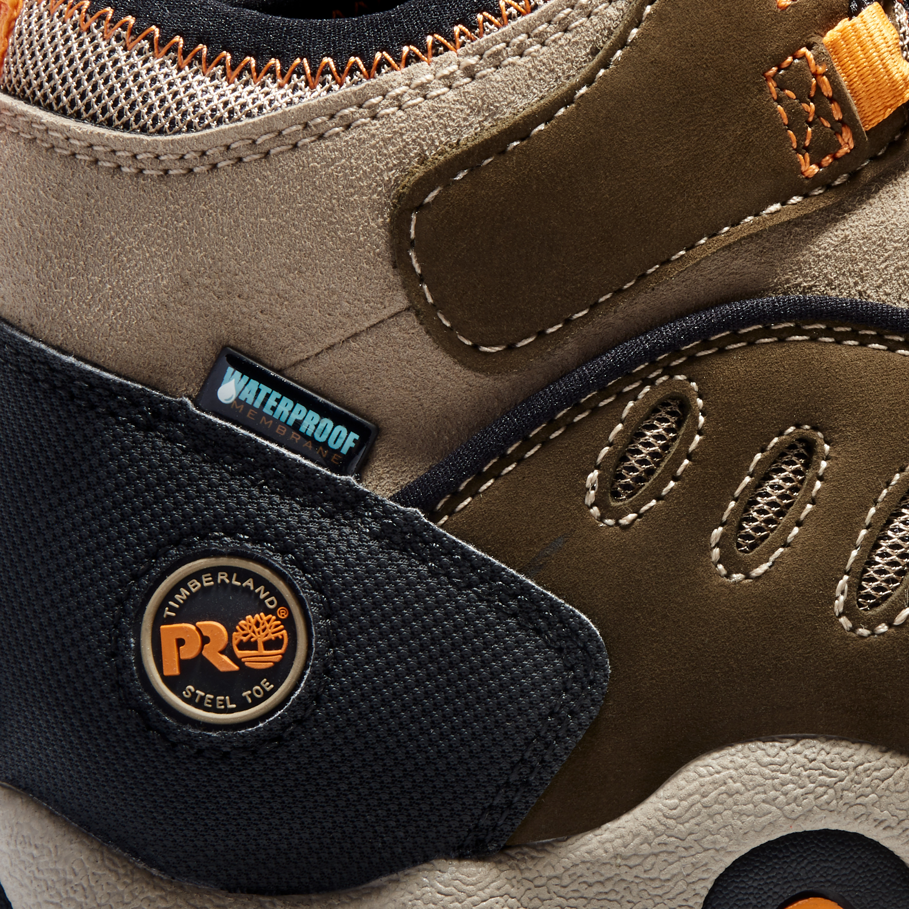 Timberland PRO Men's Mudslinger Steel Toe Waterproof Work Boots from Columbia Safety