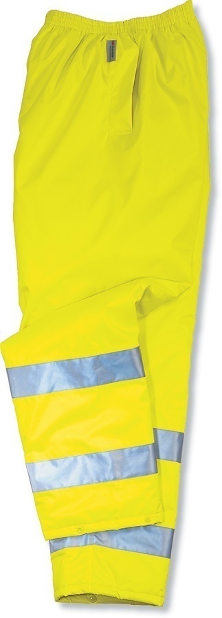 8915 Ergodyne GloWear Yellow Class E Rain Pants from Columbia Safety