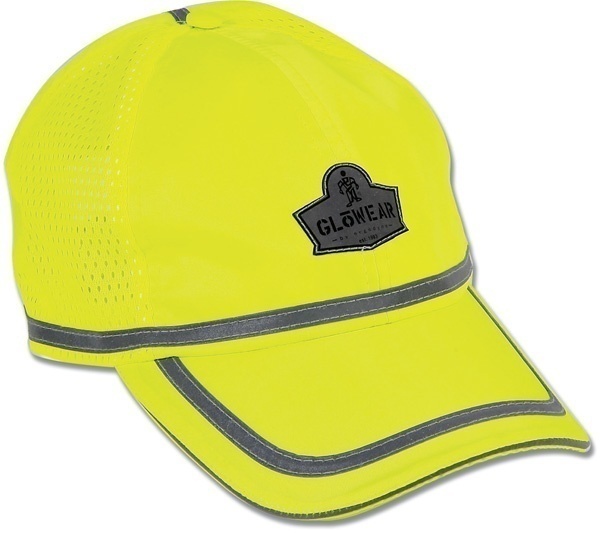 GloWear® 8930 Class Headwear Hi-Vis Baseball Cap from Columbia Safety