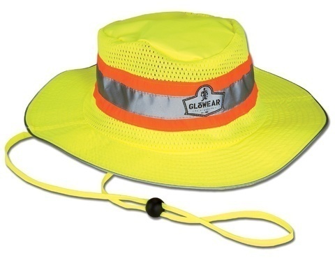 Ergodyne 8935 Glowear Class Headwear Hi-Vis Ranger Hat from Columbia Safety