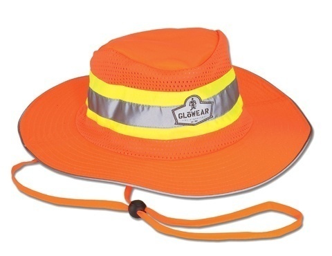Ergodyne 8935 Glowear Class Headwear Hi-Vis Ranger Hat from Columbia Safety