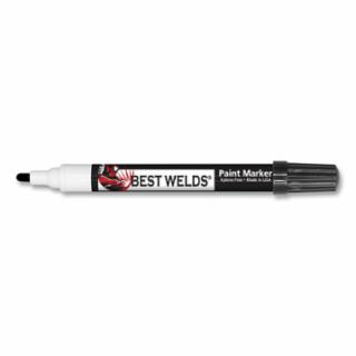 Best Welds Prime-Action Reversible Chisel/Bullet Tip Paint Marker (Box of 12) from Columbia Safety