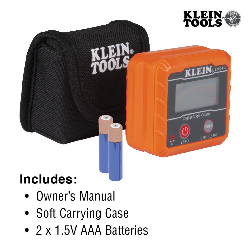 Klein Tools Digital Angle Gauge and Level from Columbia Safety