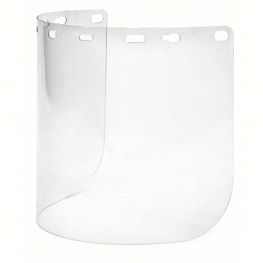Elvex Molded Cylinder Lexan Face Shield from Columbia Safety